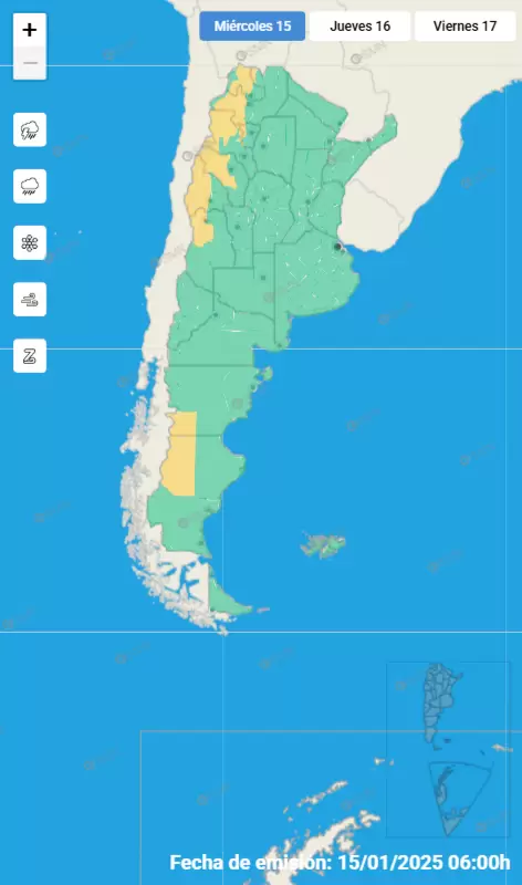 alerta miércoles