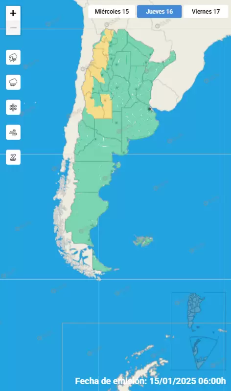 alerta jueves
