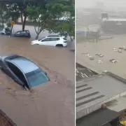 Alerta en Florianópolis: piden a los turistas que no salgan de sus casas por las inundaciones