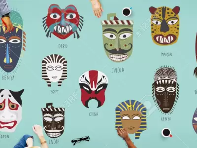 Taller: "M�scaras del mundo"