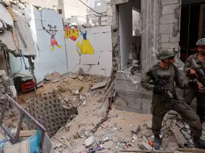 soldados en gaza