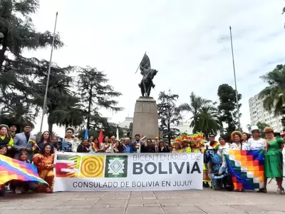 acto Plaza Belgrano