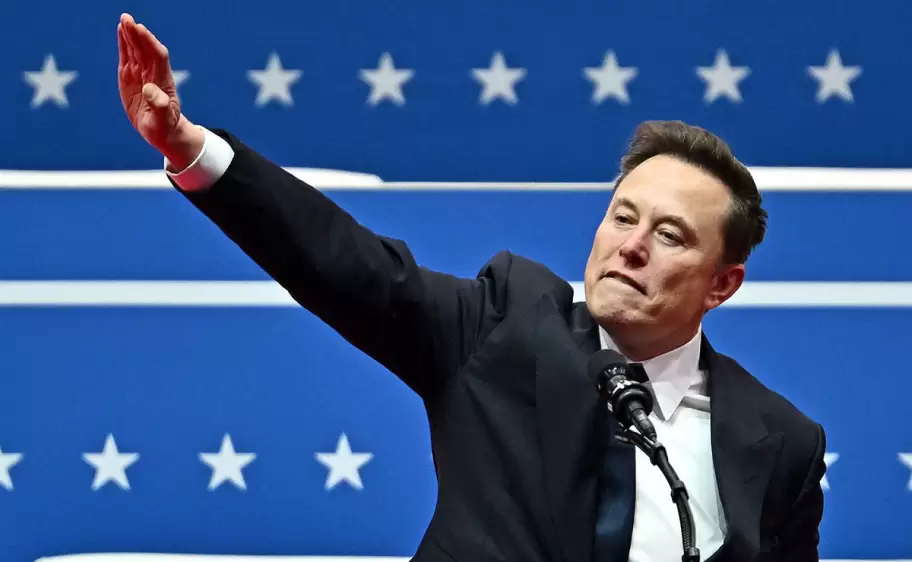 elon musk saludo nazi
