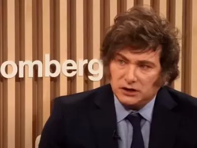 Milei en Davos