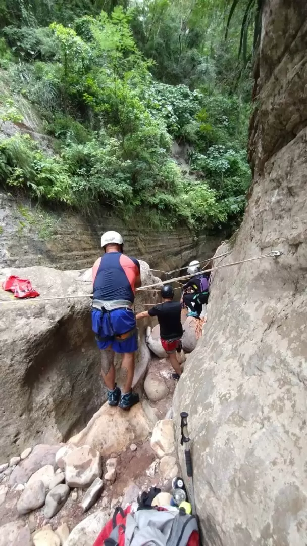 Canyoning en El Fuerte