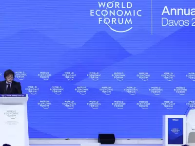 Milei en Davos
