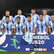 La Selección argentina empató 1-1 con Colombia y se mantiene como líder del Grupo B en el Sudamericano Sub 20