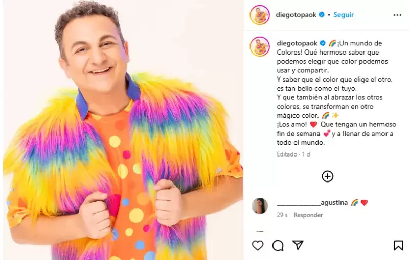 Posteo de Toppa