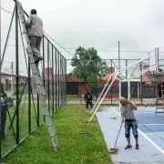 Culminaron las obras de renovación del Polideportivo del barrio Santa Rita de nuestra capital