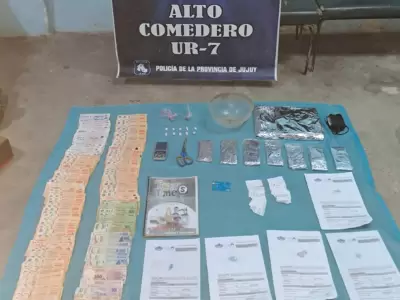 contundente golpe al narcomenudeo en Jujuy