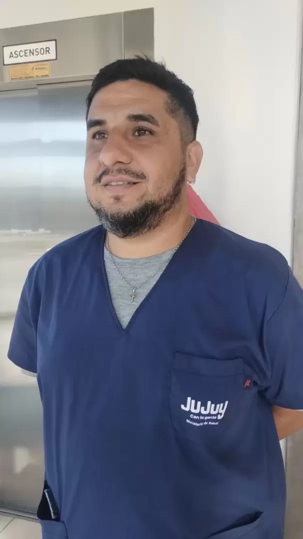 Nicolas Chocobar promotor en hemodonacion