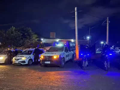 operativo nocturno barrio Tupac Amaru