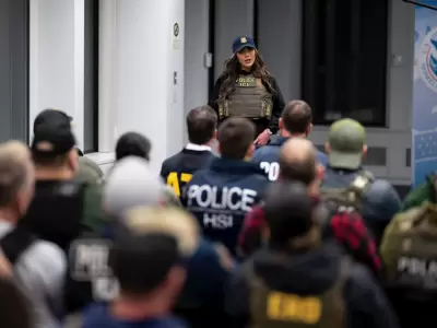 La secretar�a de Seguridad Nacional de Estados Unidos, Kristi Noem