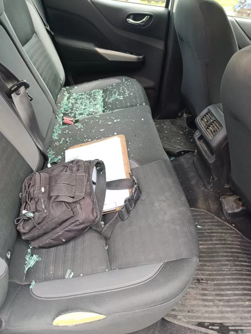 Ataque a policías en Libertador