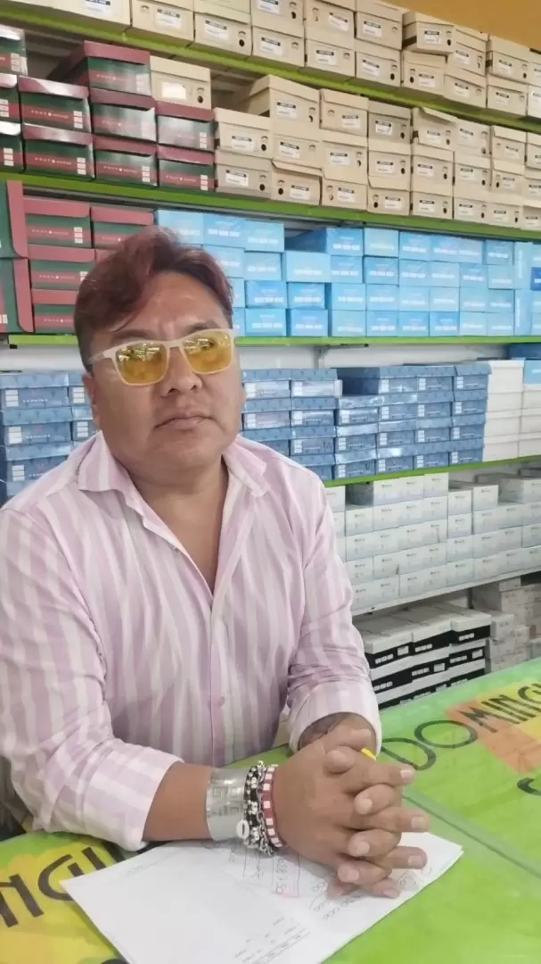 Daniel Dom�nguez, comerciante de la provincia