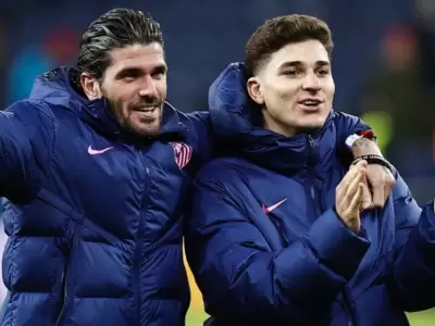 Rodrigo De Paul y Juli�n �lvarez