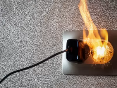 cortocircuito incendio