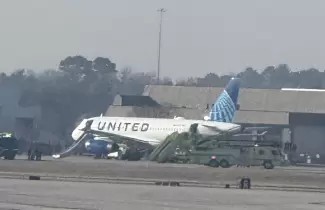P�nico en un avi�n de United Airlines