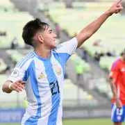 Sudamericano sub 20: Argentina le ganó 2-1 a Chile en el debut del hexagonal final