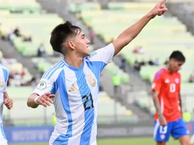 Sudamericano sub 20: Argentina le gano 2-1 a Chile