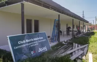 Obras para el Club Malvinas Futbol