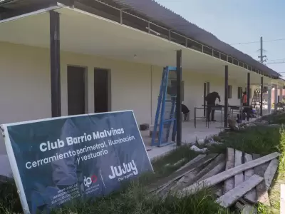 Obras para el Club Malvinas Futbol