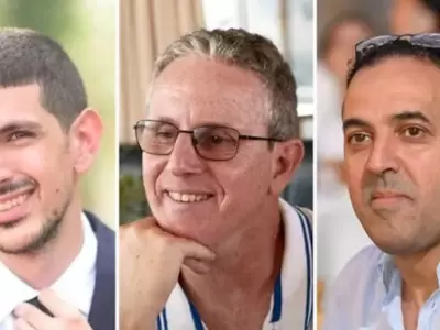 Los tres rehenes que Hamas liberar� ma�ana