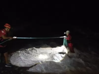 rescataron a un hombre rio leon