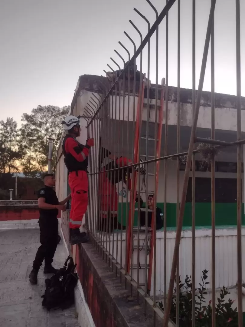 hombre intentó robar en malvinas