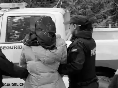 La polic�a de Chubut detuvo a extremistas mapuches acusados de incendiar una estancia