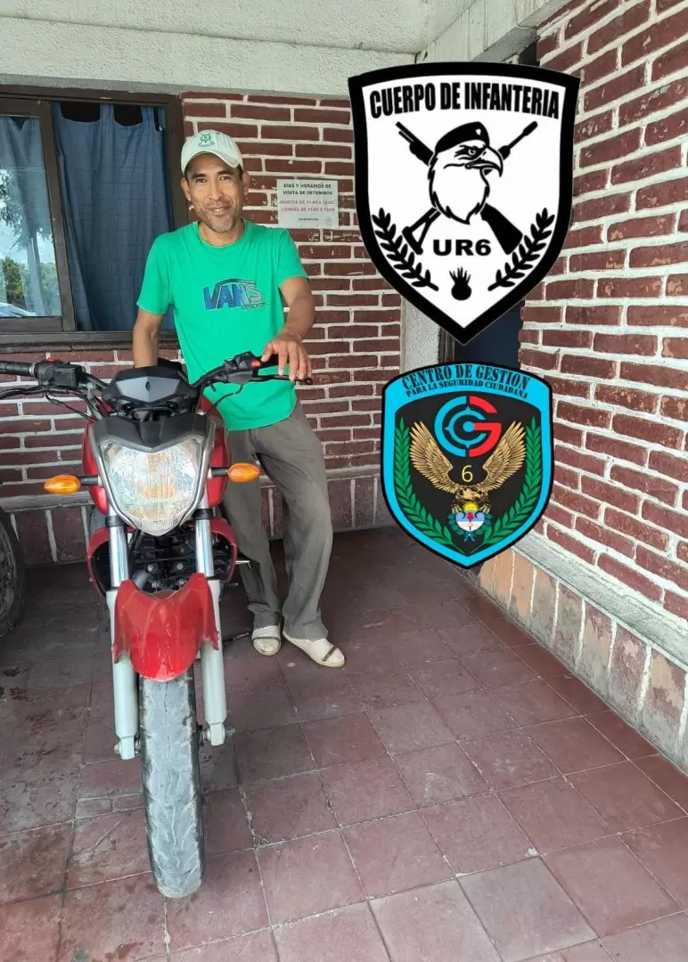 moto recuperada