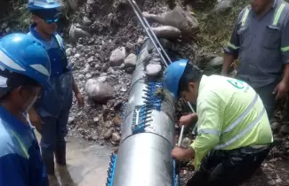 Se normalizo el servicio de agua potable para Alto Comedero