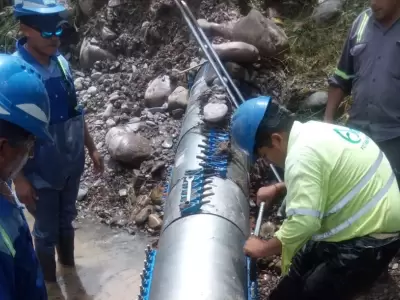 Se normalizo el servicio de agua potable para Alto Comedero