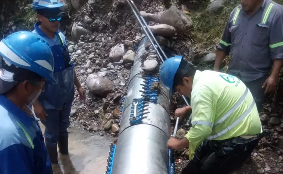 Se normalizo el servicio de agua potable para Alto Comedero