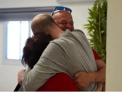 El conmovedor reencuentro del argentino Iair Horn con su familia