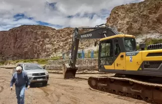 Agua Potable garantiz� el suministro en Susques pese a las fuertes tormentas