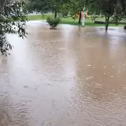 Vecinos de Reyes afectados por las intensas lluvias de las últimas horas