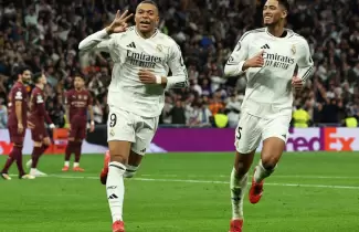 Con un hat-trick de Mbapp�, Real Madrid venci� al Manchester City