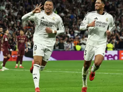 Con un hat-trick de Mbapp�, Real Madrid venci� al Manchester City