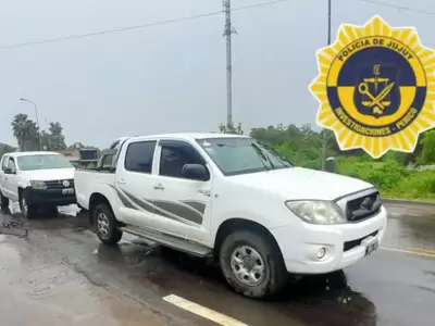 Se recupero una camioneta robada en Perico