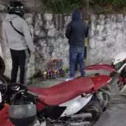 Un hombre transportaba elementos de dudosa procedencia y fue detenido