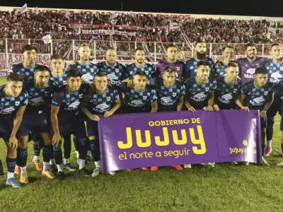 formaci�n Gimnasia de Jujuy