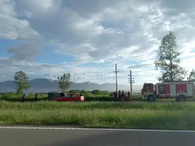 vuelco en ruta 66