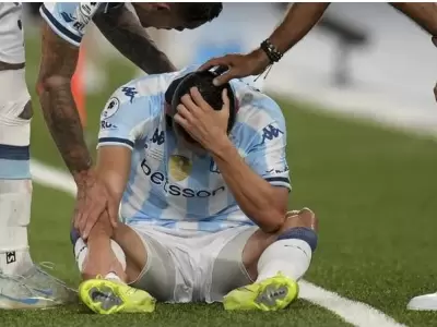Se lesion� Maravilla Mart�nez y se pierde el cl�sico con Independiente