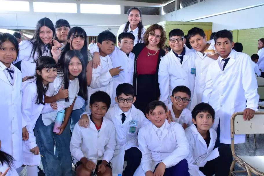 La ministra de Educaci�n Miriam Serrano en el inicio del Ciclo Lectivo 2025