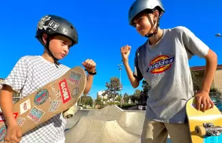 skateboarding