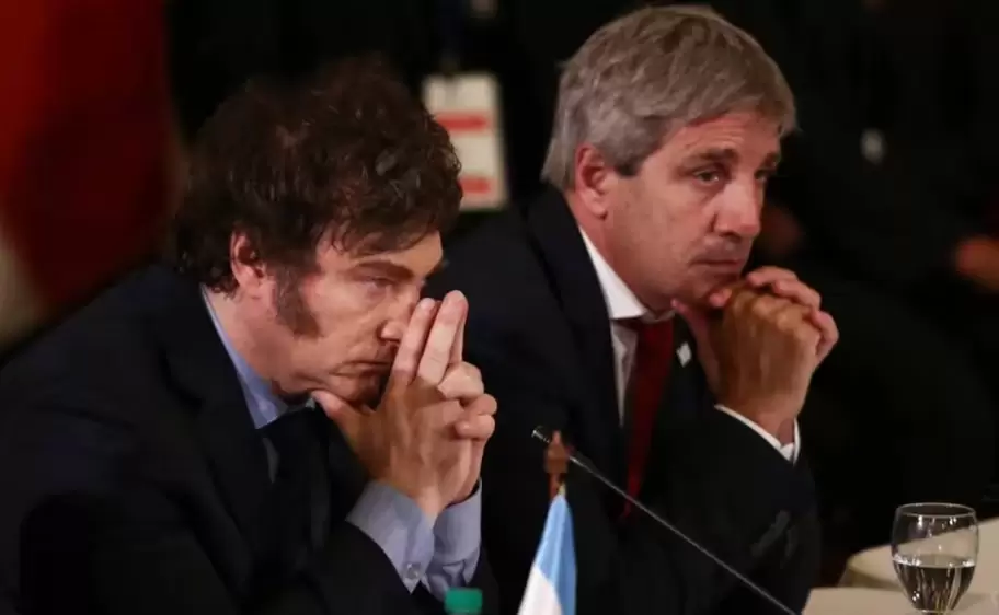 milei y caputo