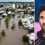 El sentido posteo de Messi por el trágico temporal en Bahía Blanca: "Estamos siguiendo con tristeza lo que está pasando"