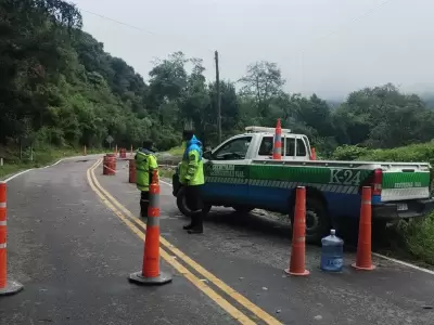 corte total en ruta provincial 4 altura guerrero