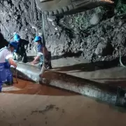 Repararon un acueducto clave y avanza la normalización del servicio de agua en Jujuy